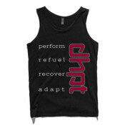 Men's Perform, Refuel, Recover, Adapt Tank - front print only